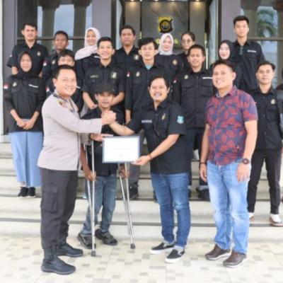 Kapolres Tanjab Barat Terima Penghargaan dari DPC GRANAT atas Keberhasilan Ungkap Kasus Narkoba