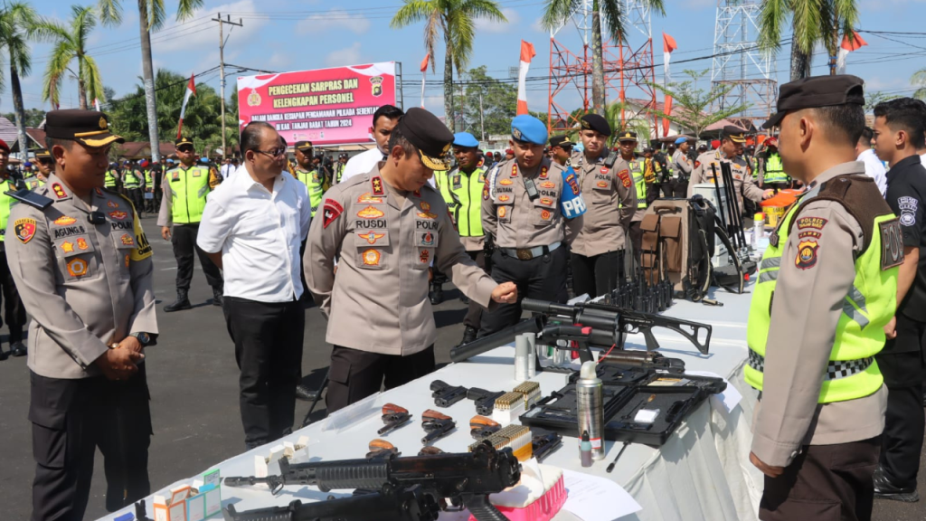 Polres Tanjab Barat Siapkan 277 Personel Amankan Pilkada Serentak 2024