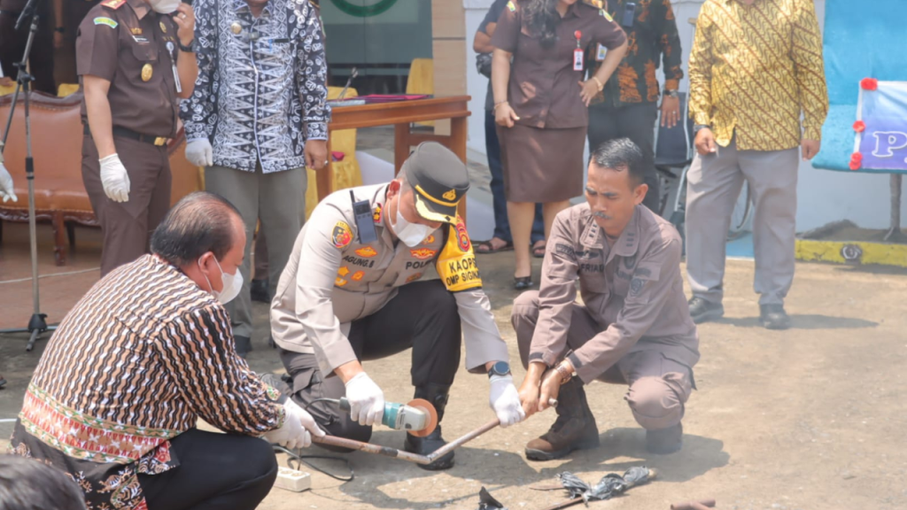 Sabu Seberat 503,91 Gram dan Barang Bukti Lain Dimusnahkan, Kejari Tanjabbar Sampaikan Harapan